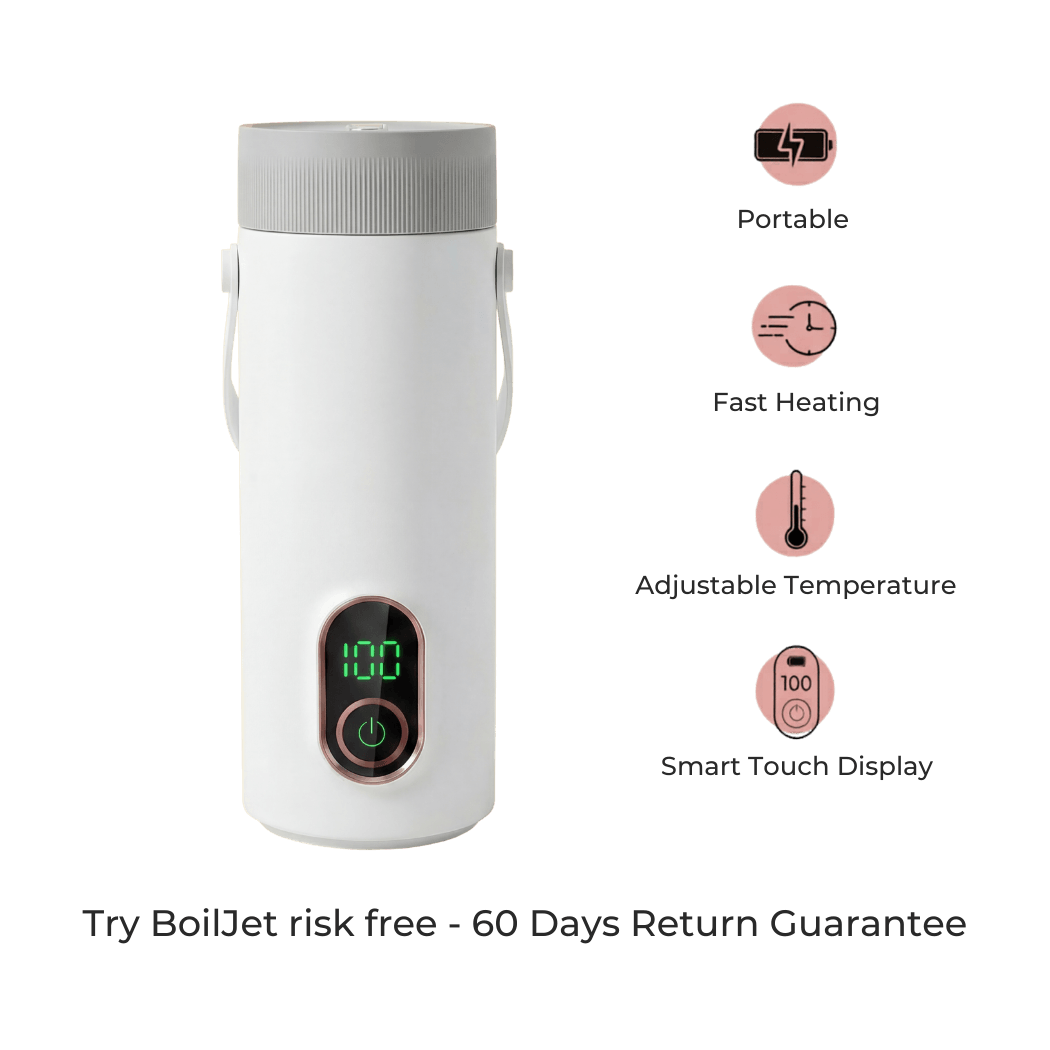 Features of the Self Heating Thermos Boiljet